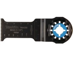 Makita Įgilinamieji pjovimo ašmenys 32mm TMA059; BiM, STARLOCK, Metalui, 25 vnt. E-25828 TMA059; BiM, Metalas