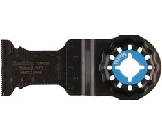 Makita Įgilinamieji pjovimo ašmenys 32mm TMA061; HM, STARLOCK, Metalui, 25 vnt. E-25921 TMA061; HM , Metalas