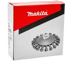 Makita Kūginis šepetys 115mm x M14; "pintas" 0,5mm, viela 125, 150, 180, 230mm D-39883