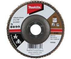 Makita Lapeliniai diskai 125MM K40 Metalui, RST HEAVY DUTY B-53920
