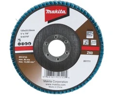 Makita Lapeliniai diskai Economy type 125x22.23 Z60 Metalui (10Vnt.) D-63797-10
