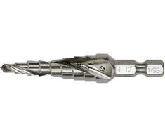 Makita PAKOPINIS GRĄŽTAS SKARDAI (SPIRALINIS) 4-12MM, ilgis 65/45MM, 1/4 D-40141