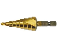 Makita PAKOPINIS GRĄŽTAS SKARDAI (SPIRALINIS) TIN 4-20mm, ilgis 75/53mm, 1/4" D-40185