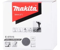 Makita Paviršiaus paruošimo padas 50mm, minkštas, labai švelnus, 25vnt/kompl. E-07515 Modelis DPV300, PV301D
