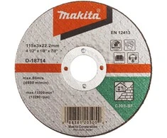 Makita Pjovimo diskas 115 X 3mm, C30S Akmeniui D-18714