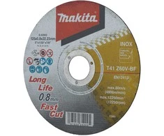 Makita Pjovimo diskas 125X0.8mm, Z60V-BF, Inox (12Vnt.) E-22953-12