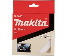 Makita Poliravimo vilna, vidutinis 125 mm D-74631