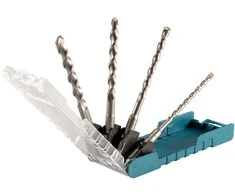 Grąžtas Makita SDS-PLUS Grąžtų Komplektas (6 mm, 8 mm, 10 mm, 12 mm x 160 mm) D-74756