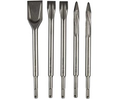 Makita SDS-PLUS Kaltų komplektas (2xKaltas 250mm; 2xKaltas 20x250mm; 1xKaltas 40x250mm) E-13188