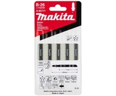 Makita Siaurapjūklio pjūkleliai B-26 (T227D) 70MM 5Vnt. A-85771