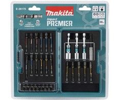 Makita Smūginių sukimo antgalių rinkinys Impact PREMIER, 38 vnt. E-26179