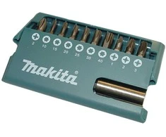Makita Sukimo antgalių komplektas 11 vnt. (PH2;PZ1;PZ2;PZ3;T10,T15;T20;T25;T30;T40) D-31756