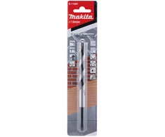 Makita TCT GRĄŽTAS ĮVAIRIOMS MEDŽIAGOMS 13X150mm E-11081 Galima gręžti: betoną, keramines plyteles, plytas, medį, PVC dangą, aliuminį, metalą