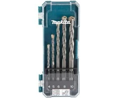 Grąžtas Makita T.C.T. Grąžtų rinkinys su tiesiu koteliu iš 5 vnt. D-72877