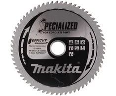 Makita T.C.T. pjovimo diskai aliuminiui, 216 x 30 mm, 63T, EFFICUT E-16916