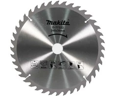 Makita T.C.T. pjūklas 260X2.6X30mm 18° T40 Standartiniai medienai D-77322