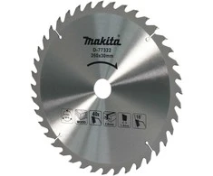 Makita T.C.T. pjūklas 260X2.6X30mm 18° T40 Standartiniai medienai D-77322