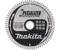 Makita T.C.T. pjūklas SPECIALIZED 216X2.5X30mm 5° T72 T.C.T. pjūklas SPECIALIZED 216X2.5X30mm 5° T72 T.C.T. pjūklas SPECIALIZED 216X2.5X30mm 5° T72 B-33853 T.C.T • 216 x30 mm • T72 • 5° • Laminatui