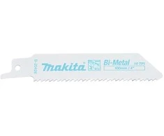 Makita Tiesinio pjūklo pjūkleliai BiM 100x0,9mm (10tpi) 5Vnt., lakštiniam metalui 3.0-12.0mm, medžiui 10.0-50.0mm B-20426