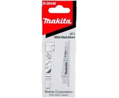 Makita Tiesinio pjūklo pjūkleliai BiM 100x0,9mm (6tpi), 5Vnt., gipso plokštei 5.0-50.0mm B-20448