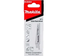 Makita Tiesinio pjūklo pjūkleliai BiM 100x0,9mm (14-18tpi), 5Vnt., plonam metalui 3.0-8.0mm, medžiui 10.0-50.0mm B-20454