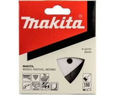 Makita Trikampis Šlifavimo popierius K150 (10Vnt.) BO4565 kibusis P-42737
