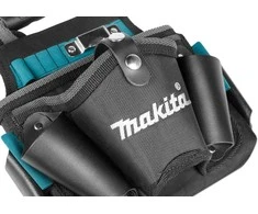 Makita Universalus dėklas gręžtuvui, su papildoma kišene. Tinka kabinimui iš kairės ir dešinės pusės. Tvirtinamas prie diržo. E-15182