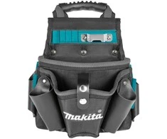 Makita Universalus dėklas gręžtuvui, su papildoma kišene. Tinka kabinimui iš kairės ir dešinės pusės. Tvirtinamas prie diržo. E-15182