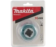 Makita Vielinė šlifavimo taurė, banguota viela, 0.3mm, Ø 75 mm, X-LOCK D-73396