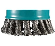 Makita Vielinė šlifavimo taurė, sukta viela, 0.5mm, Ø 80 mm, X-LOCK D-73380