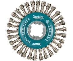 Makita Vielinis šlifavimo diskas, sukta viela, 0.5mm, Ø 115 mm, X-LOCK D-73368