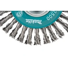Makita Vielinis šlifavimo diskas, sukta viela, 0.5mm, Ø 115 mm, X-LOCK D-73411