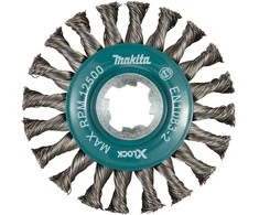 Makita Vielinis šlifavimo diskas, sukta viela, 0.5mm, Ø 115 mm, X-LOCK D-73405