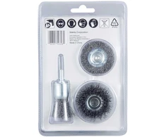 Makita Vielinių šepečių komplektas (3vnt.) gręžtuvams D-66070