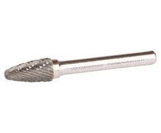 Makita Freza tiesiniam šlifuokliui, kotelis 6 mm, forma SA 10x20 mm B-52788 metalui, nerūd. plienui.