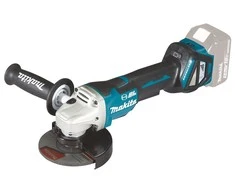 Makita DGA518ZU Akumuliatorinis kampinis šlifuoklis, greičio reguliavimas 3000-8500min-1, 18V, ø125mm, "paddle" jungiklis, AWS, Be akumuliatorių ir kroviklio!