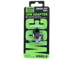 Adapteris Remax CB32 Lightning to USB-C (USB2.0)