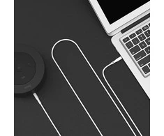 Audio adapteris 3,5mm į 3,5mm Borofone BL1 baltas