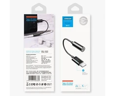 Garso adapteris Joyroom SH-C1 Type-C iki 3.5mm baltas