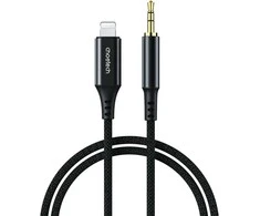 Audio kabelis Choetech AUX009 Lightning to 3,5mm juodas