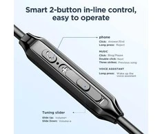 Ausinės Joyroom JR-EW02 3.5mm juodos