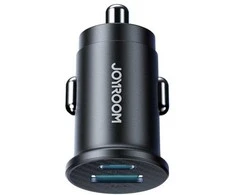 Automobilinis įkroviklis Joyroom JR-CCN16 USB-A/USB-C 15W juodas