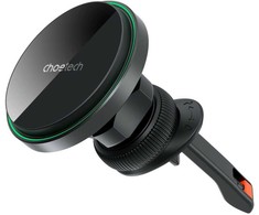 Automobilinis laikiklis-įkroviklis Choetech T204-F MagSafe 15W juodas