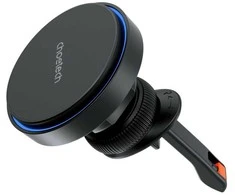 Automobilinis laikiklis-įkroviklis Choetech T205-F MagSafe 15W juodas