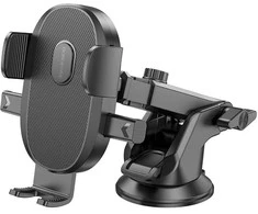 Automobilinis telefono laikiklis Borofone BH93 (dashboard) juodas