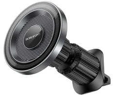 Automobilinis telefono laikiklis Borofone BH122 Magsafe (air vent) juodas