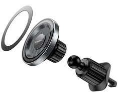 Automobilinis telefono laikiklis Borofone BH122 Magsafe (air vent) juodas