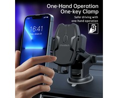 Automobilinis telefono laikiklis Choetech H043 juodas