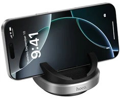 Automobilinis telefono laikiklis Hoco H100 (dashboard) juodas
