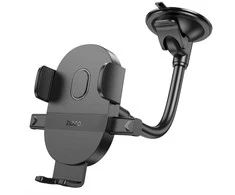 Automobilinis telefono laikiklis Hoco H20 (windshield) juodas